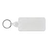 Kym recycled tyre tread check keychain White | No Branding | not available | not available