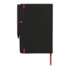 Noir Edge medium notebook Solid black-Red | No Branding | not available | not available
