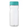 H2O Active® Eco Base 650 ml screw cap water bottle Transparent-Aqua blue | No Branding | not available | not available