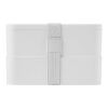 MIYO Pure double layer lunch box White-White-White | Digital Print | lid | 158 mm x 88 mm