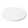 Renzo round plastic coaster White | not available | No Branding | not available | not available
