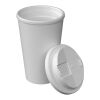 Americano® Infiniti 350 ml insulated tumbler with spill-proof lid White