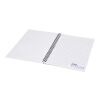 Desk-Mate® spiral A4 notebook White-Solid black | 50 pages | No Branding | not available | not available