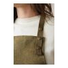 VINGA Tome GRS recycled canvas Apron green | No Branding | not available | not available | not available