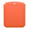Thrym rectangular recycled plastic ice scraper Orange