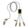 SCX.design C49 5-in-1 charging cableeco Light brown | No Branding | not available | not available