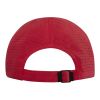 Mica 6 panel GRS recycled cool fit cap Standard | Red | Direct to Film | front | 50 mm x 50 mm | 100