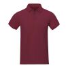 Calgary short sleeve men's polo Burgundy | 3XL