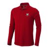 Oakville Long Sleeve Polo  Red | XS