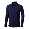 Oakville long sleeve men's polo Standard | Navy | M | No Branding | not available | not available | not available