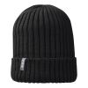 Ives organic beanie Solid black | No Branding | not available | not available | not available