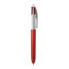BIC® 4 Colours Soft with Lanyard White-red | No Branding | not available | not available