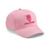 Hendrix Cap rCotton 280gsm. 5 panels and Metal Buckle Closure Pink | No Branding | not available | not available | not available