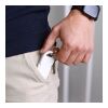 Evergreen Go 2-in1 keyring with powerbank. rTPE. LED indicator White | No Branding | not available | not available | not available