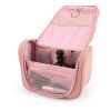 Shanghai Hanging Toiletry Bag 5L rPU with handle and hook Pink | No Branding | not available | not available | not available