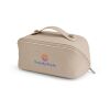 Macao Toiletry Bag 3.5L rLeather with zipper and handle Beige | No Branding | not available | not available | not available