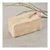 Rio Toiletry Bag 260 gsm Jute with zipper Natural | No Branding | not available | not available | not available