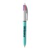 BIC 4-colour fashion pen White-White/Light Blue | No Branding | not available | not available
