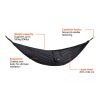 Nordic Drift GRS Trail outdoor Hammock black | No Branding | not available | not available