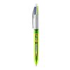 BIC® 4 Colours Fluo ballpen + lanyard Yellow | No Branding | not available | not available