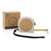 RCS recycled plastic FSC® bamboo tape 5M/19mm White | No Branding | not available | not available