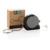 MeasureMate RCS reycled ABS 1 meter tape keychain grey | No Branding | not available | not available