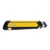 Refillable RCS rplastic heavy duty snap-off knife soft grip yellow | No Branding | not available | not available