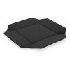 Swiss Peak RCS recycled PU foldable magnetic storage tray black | No Branding | not available | not available