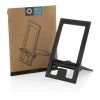 SnapStand RCS recycled plastic foldable phone stand black | No Branding | not available | not available