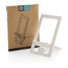 SnapStand RCS recycled plastic foldable phone stand white | No Branding | not available | not available