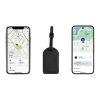 Globefind Dual RCS luggage tag with worldwide locating black | No Branding | not available | not available