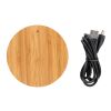 Bamboo X 5W wireless charger brown | No Branding | not available | not available