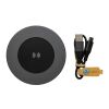Terra RCS recycled aluminum 10W wireless charger grey | No Branding | not available | not available