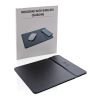 Mousepad with 5W wireless charging black | No Branding | not available | not available