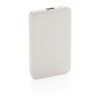 5.000 mAh Pocket Powerbank with integrated cables white | No Branding | not available | not available