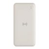 RCS standard recycled plastic wireless powerbank white