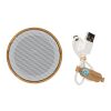 FSC® bamboo and RCS 3W wireless speaker White | No Branding | not available | not available