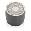 Swiss Peak RCS recycled aluminum 3W bass speaker grey | No Branding | not available | not available