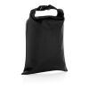 Snackstrap AWARE™ RPET foldable lunchbag 30x20CM black | No Branding | not available | not available