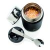 Swiss Peak Elite copper vacuum food container black | No Branding | not available | not available