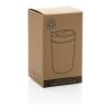 GRS Recycled PP tumbler with flip lid white | No Branding | not available | not available