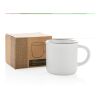 Vintage ceramic mug white-white | No Branding | not available | not available