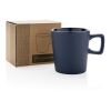 Ceramic modern coffee mug navy | No Branding | not available | not available