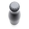 Solid colour vacuum stainless steel bottle 500 ml grey | No Branding | not available | not available