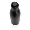 Solid colour vacuum stainless steel bottle 750ml black | No Branding | not available | not available