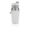 Vacuum stainless steel dual function lid bottle 500ml White | No Branding | not available | not available