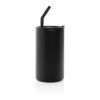 Cube RCS certified recycled steel mug 800ml black | No Branding | not available | not available