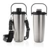 Avira Ayala RCS re-steel duosip lockable crossbody tumbler silver | No Branding | not available | not available