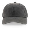 BEAU AWARE™ Washed 6 panel 270gsm cotton twill cap black | No Branding | not available | not available | not available