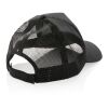 Impact AWARE™ Trucker Recycled Cotton 5 Panel Cap black